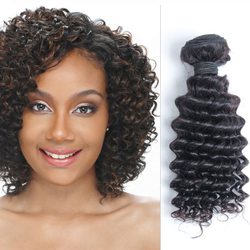 Deep Wave Natural Black Virgin Malaysian Hair Weave Bundles - Zever Hair