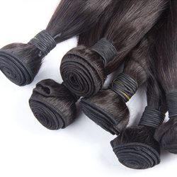 4 Bundles Black Straight Virgin Malaysian Hair Weave Weft - Zever Hair