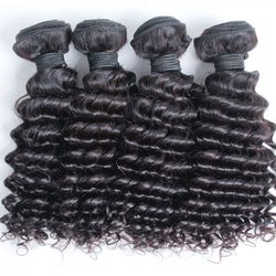 4 pcs Deep Wave Virgin Malaysian Hair Bundles - Zever Hair