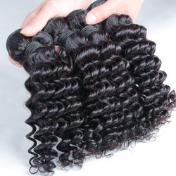 4 pcs Deep Wave Virgin Malaysian Hair Bundles - Zever Hair