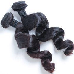 2 Bundles Loose Wave Malaysian Virgin Hair Weave Natural Black - Zever Hair