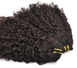 Romance Curl Wave Black Virgin Indian Hair Bundles - Zever Hair