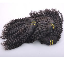 Kinky Curl Natural Black Virgin Indian Hair Bundles - Zever Hair