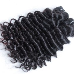 Deep Wave Natural Black Virgin Indian Hair Bundles - Zever Hair