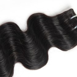 Black Body Wave Virgin Indian Hair Bundles Weft - Zever Hair