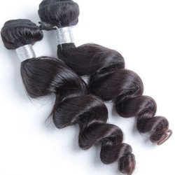 Black Loose Wave Virgin Peruvian Hair Bundles Weave - Zever Hair