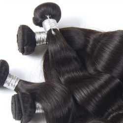 3 Bundles Natural Black Body Wave Peruvian Virgin Hair Weft Weave - Zever Hair