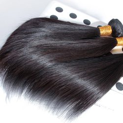 Natural Black Silky Straight Virgin Brazilian Hair Weave 4 Bundles - Zever Hair