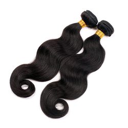 Body Wave Black Brazilian Virgin Hair 2 Bundles - Zever Hair