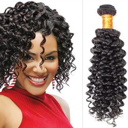 Virgin Brazilian Deep Wave Hair Bundles Black - Zever Hair