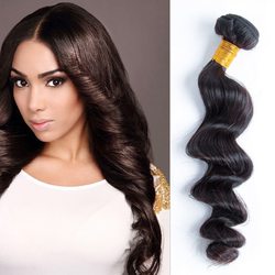 Natural Black Virgin Brazilian Loose Wave Hair Bundles - Zever Hair