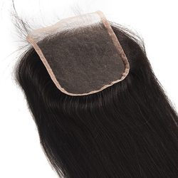 Hot sale Virgin Straight Hair 4x4 Lace Closure Back - Zever Hair