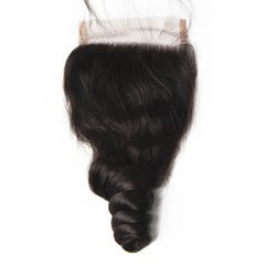 Human Hair Closure Loose Wave Lace Closure - Zever Hair