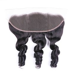 Best Selling 13x4 Loose Wave Virgin Human Hair Lace Frontal For Women - Zever Hair