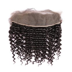 Cheapest Virgin Hair Deep Wave Lace Frontal Natural Back - Zever Hair