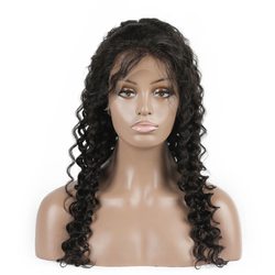 Soft As Silk Deep Wave Lace Front Human Hair Wig - Zever Hair