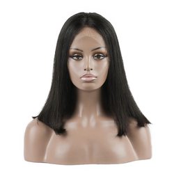 Straight Lace Front Bob Wig 10-30 inch Real Virgin Human Hair Wig - Zever Hair