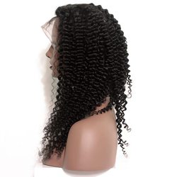 Curly Full Lace Human Hair Wig Smooth Like Silk - Zever Hair