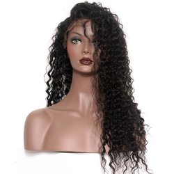 Soft like Silk Deep Wave Human Hair Full Lace Wig - Zever Hair