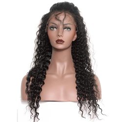 Soft like Silk Deep Wave Human Hair Full Lace Wig - Zever Hair