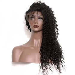 Full Lace Human Hair Water Wave Wig Smooth & Shiny - Zever Hair