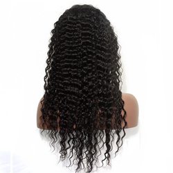 Full Lace Human Hair Water Wave Wig Smooth & Shiny - Zever Hair