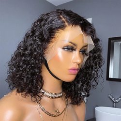 Water Wave Bob Frontal Virgin Human Hair Wig - Zever Hair