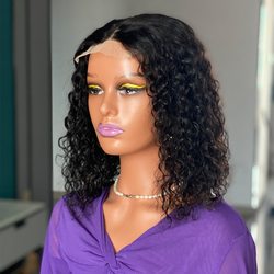 150 Density Water Wave Bob Closure Human Hair Wig - Zever Hair